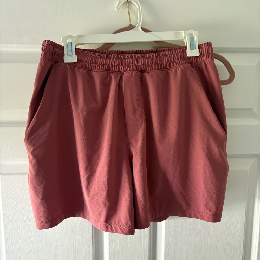 lululemon athletica Men's Athletic Shorts in Rose 5 inch